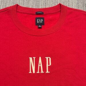 GAP crewneck “NAP” sweatshirt
